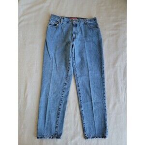 Levis Womens‎ 550 Jeans  34x30.5 Blue Classic Relaxed Tapered High Rise Y2K VTG